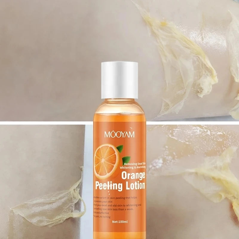 Peeling loção óleo para peles escuras e com manchas